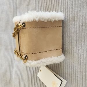 Tory Burch Mini Shearling Bag